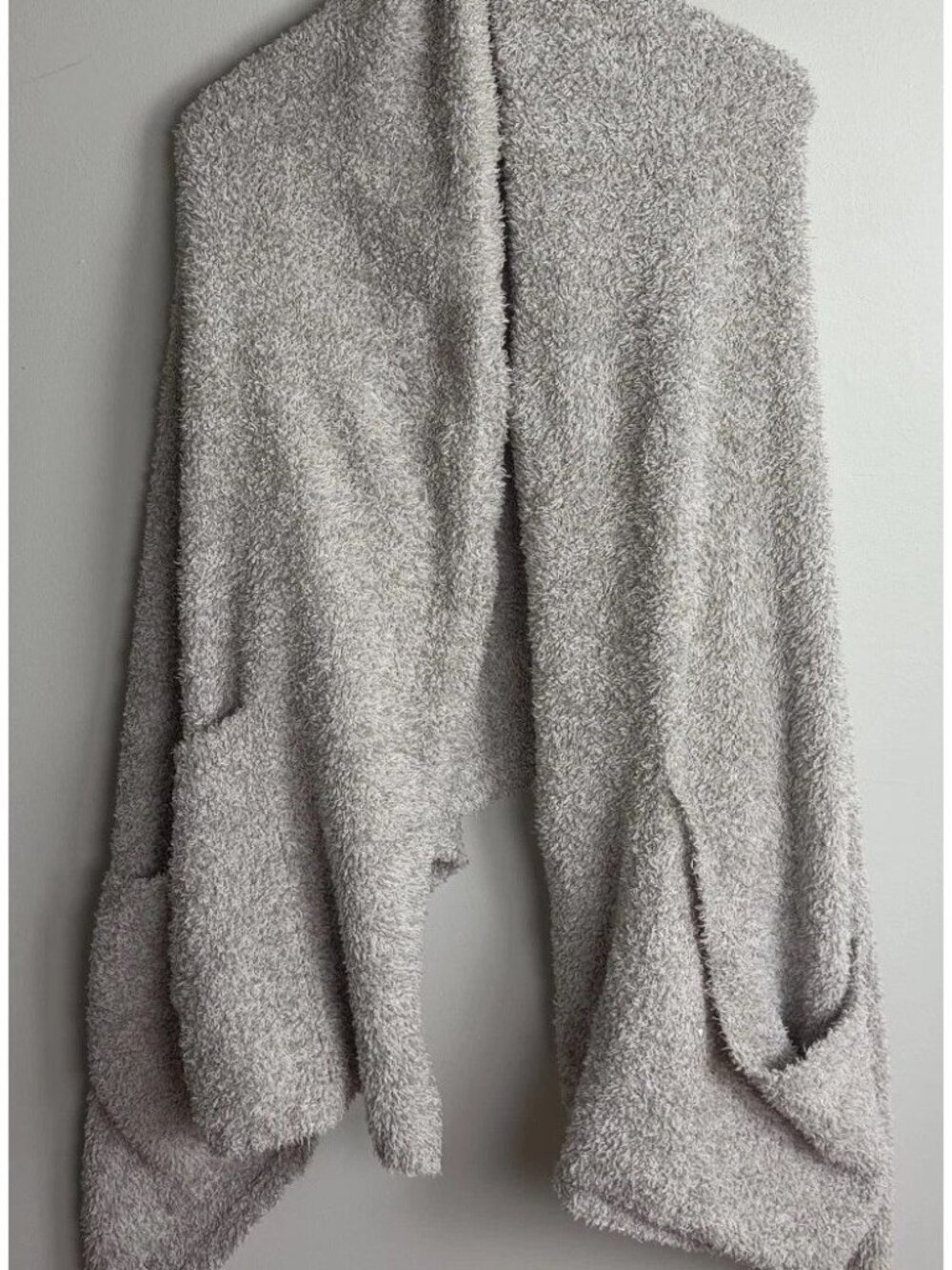 Barefoot Dreams CozyChic Lite Open Front Cardigan Grey One Size Women’s